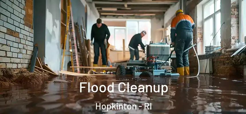 Flood Cleanup Hopkinton - RI