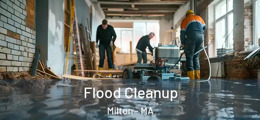Flood Cleanup Milton - MA
